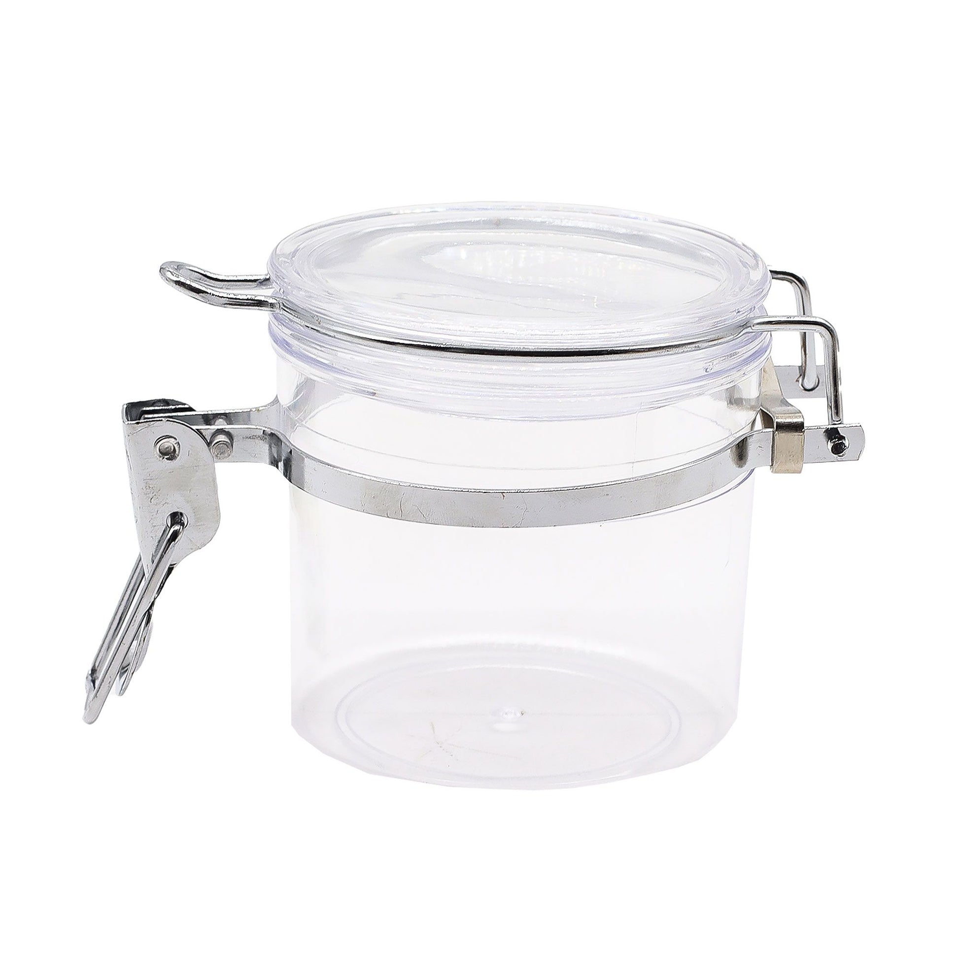 Kilner Jar Small polystyrene storage jar with metal clip lid approx. 80 mm high