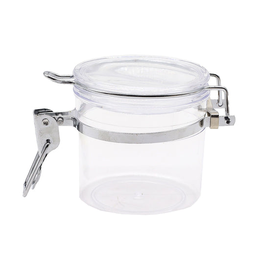 Kilner Jar Small polystyrene storage jar with metal clip lid approx. 80 mm high
