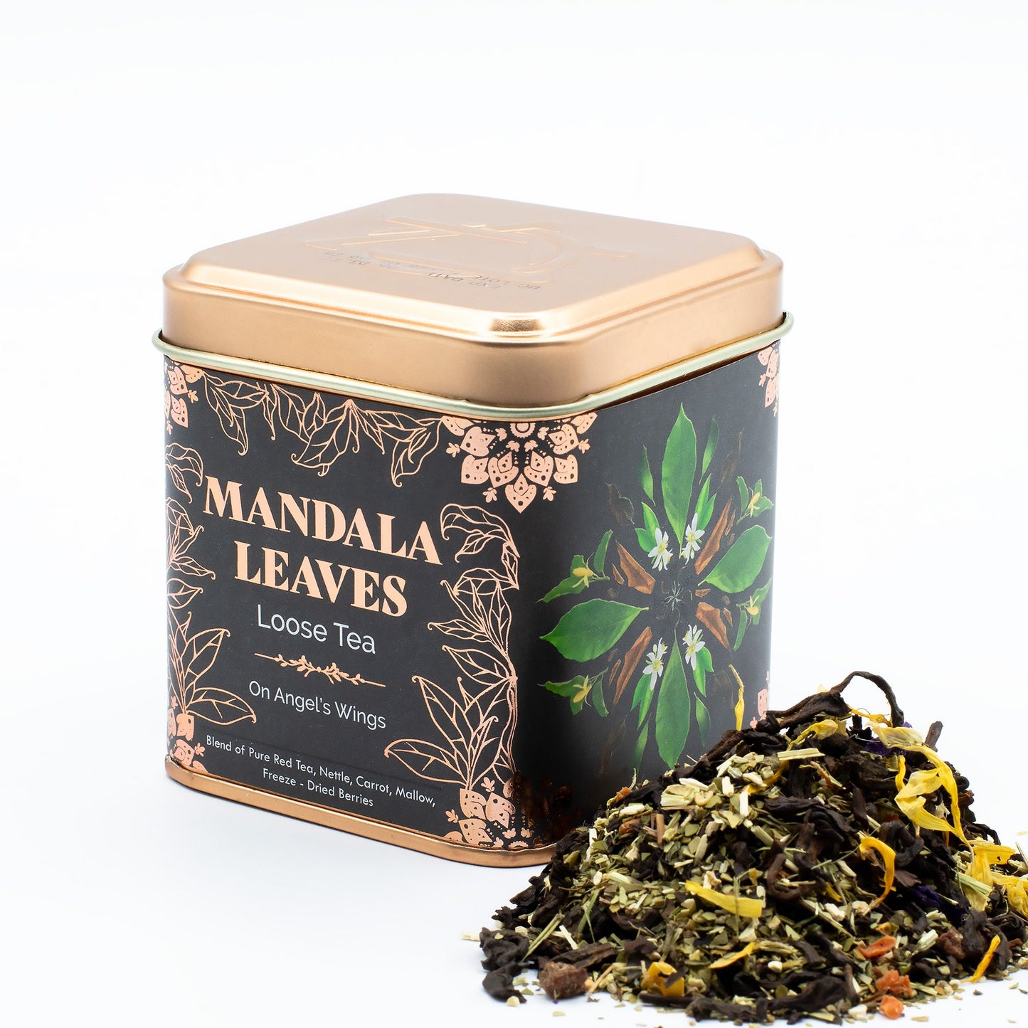 On Angel’s Wings Tea Blend 50g – loose leaf herbal and floral tea blend