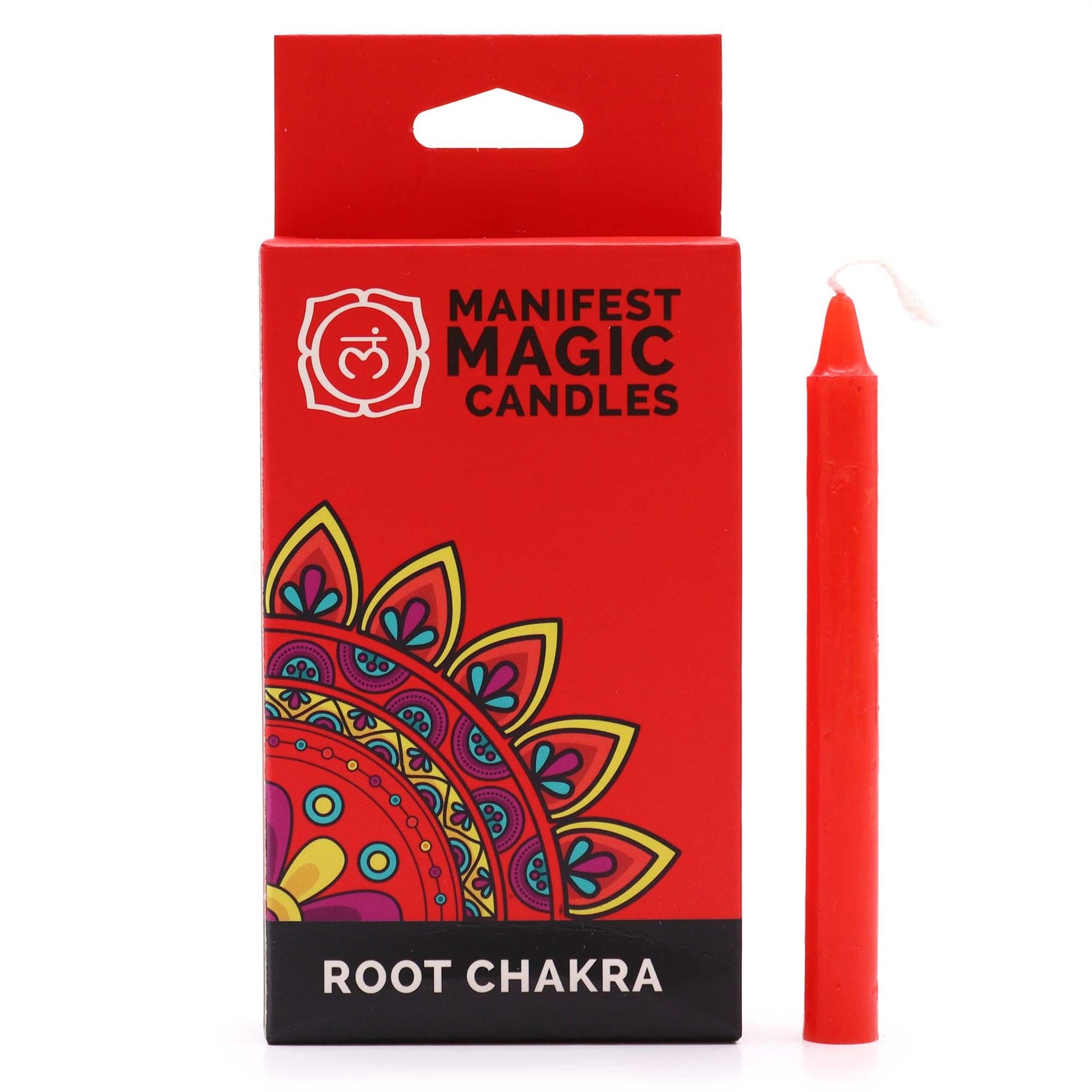 Manifest Magic Candles – Red (Pack of 12) ritual spell candles with approx. 90 minute burn time