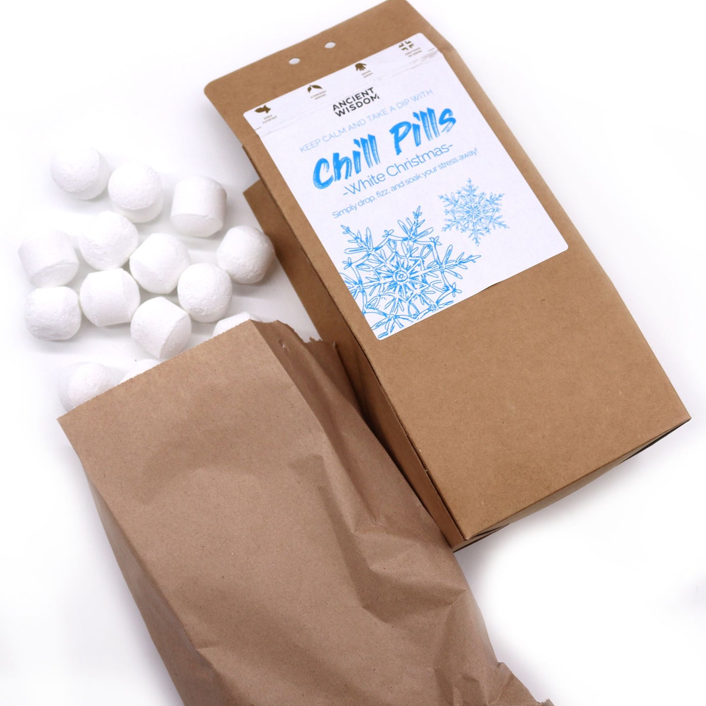 White Christmas Chill Pills Gift Pack