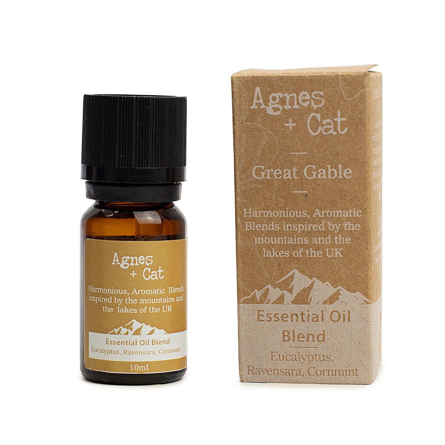 Agnes + Cat Great Gable essential oil blend eucalyptus ravensara corn mint fresh cooling herbal scent