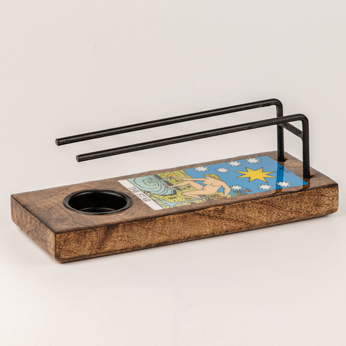 Large Sage Stick Heater Enamelled - The Star