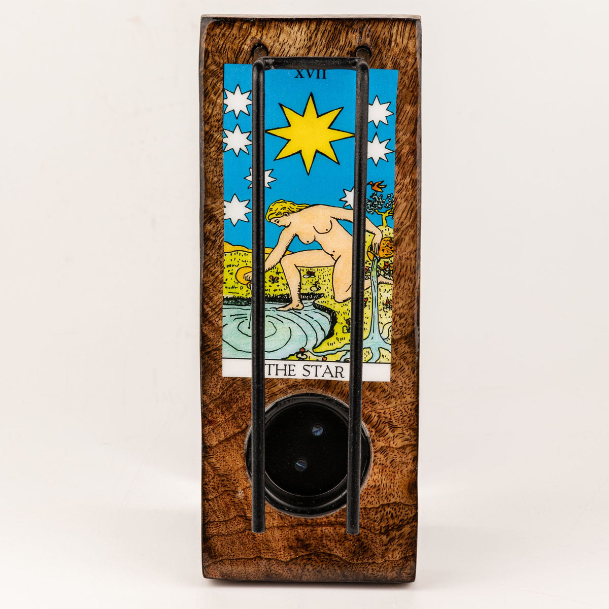 Large Sage Stick Heater Enamelled - The Star
