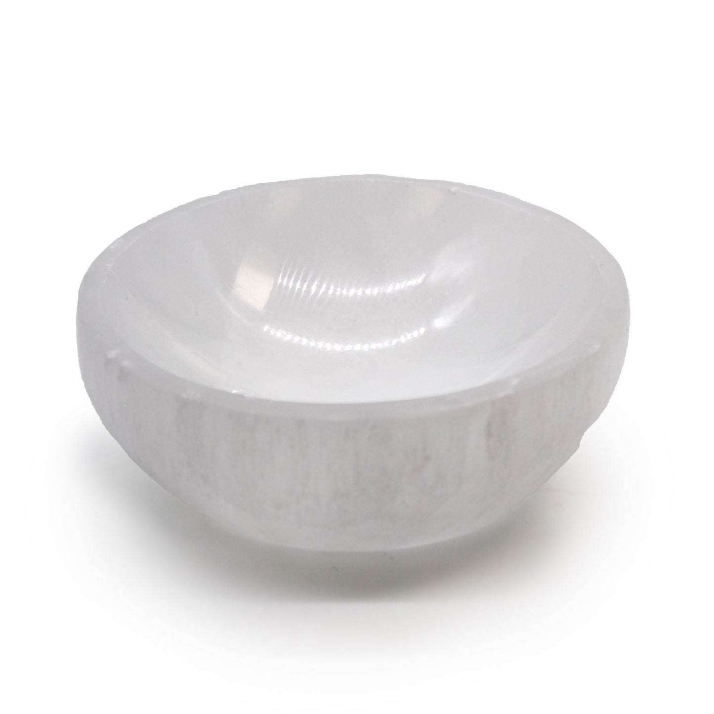 Selenite Round Bowl Large