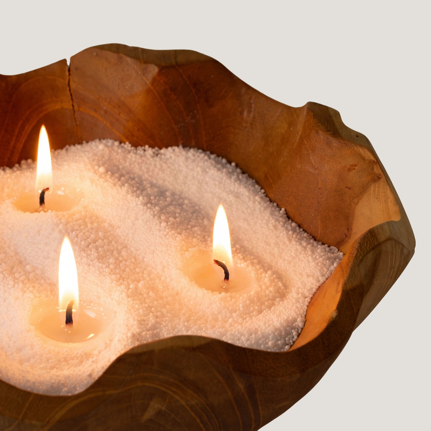 Fragranced Candle Sand - Warm Honey - Blush Bloom