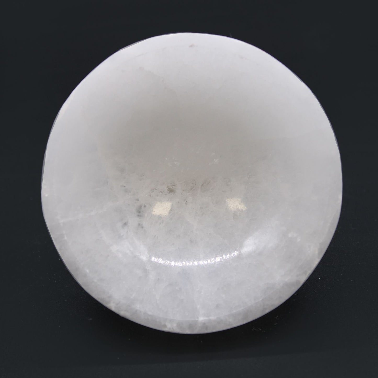 Selenite Round Bowl Large