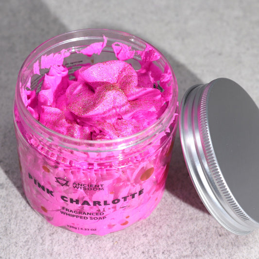Pink Charlotte Whipped Soap
