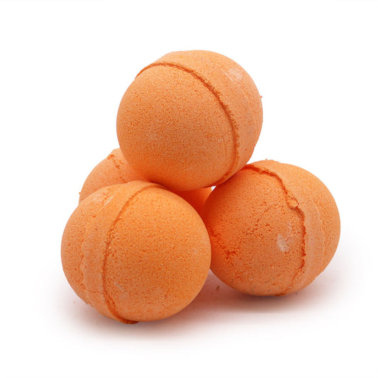 Essential Oil Bath Bomb Lemongrass and Mandarin aromatherapy bath bomb