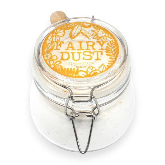 Agnes and Cat fairy dust clementine 500g citrus bath powder soak
