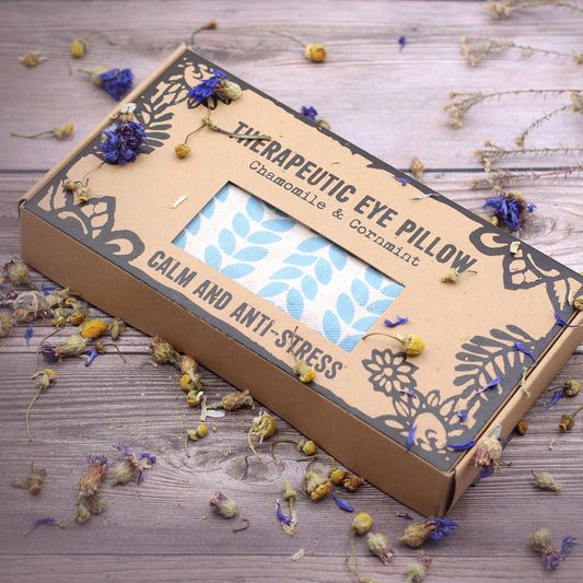 Agnes + Cat Eye Pillow Becalmed & De-stressed bergamot and frankincense scented relaxation pillow