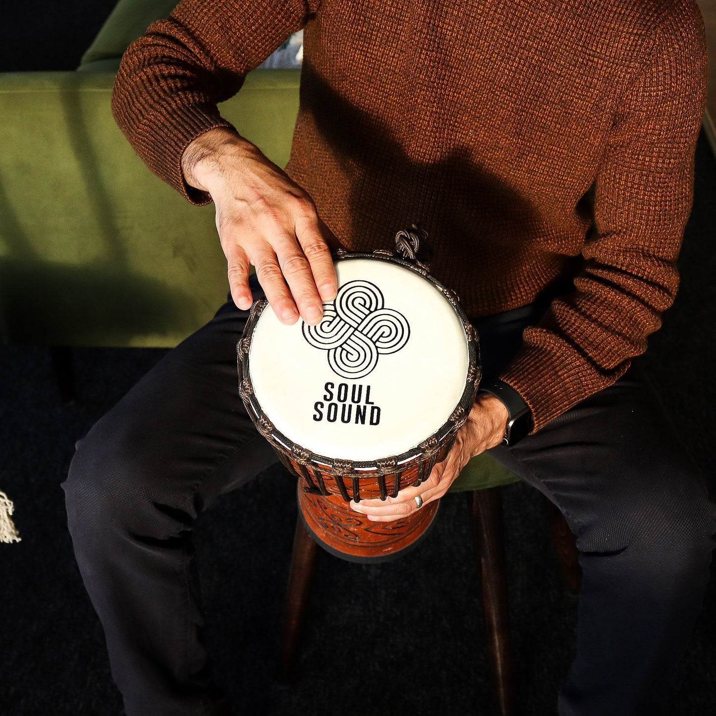 Medium Pro Djembe Drum - Soul Sound Medium