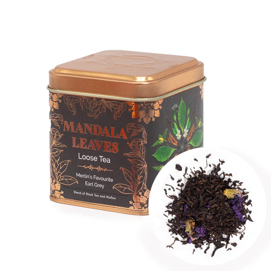 Merlin’s Favorite Earl Grey 50g – loose leaf black tea with bergamot