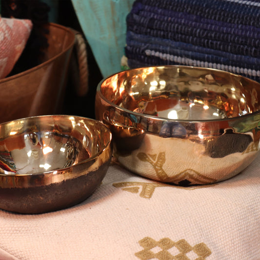 Small Shining Bell-Metal Handmade Singing Bowl
