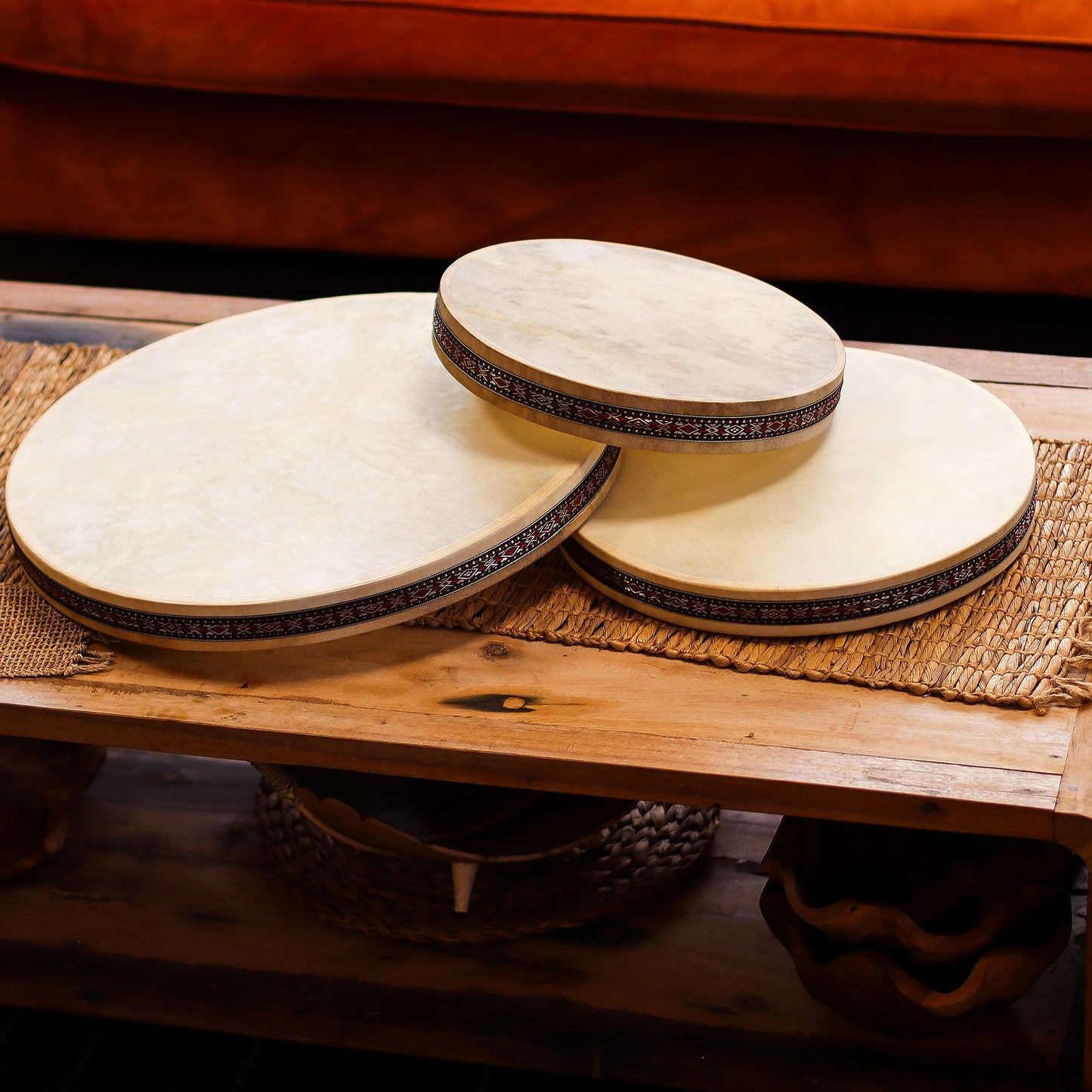 Shaman Sound Healing Ocean Drum - Small