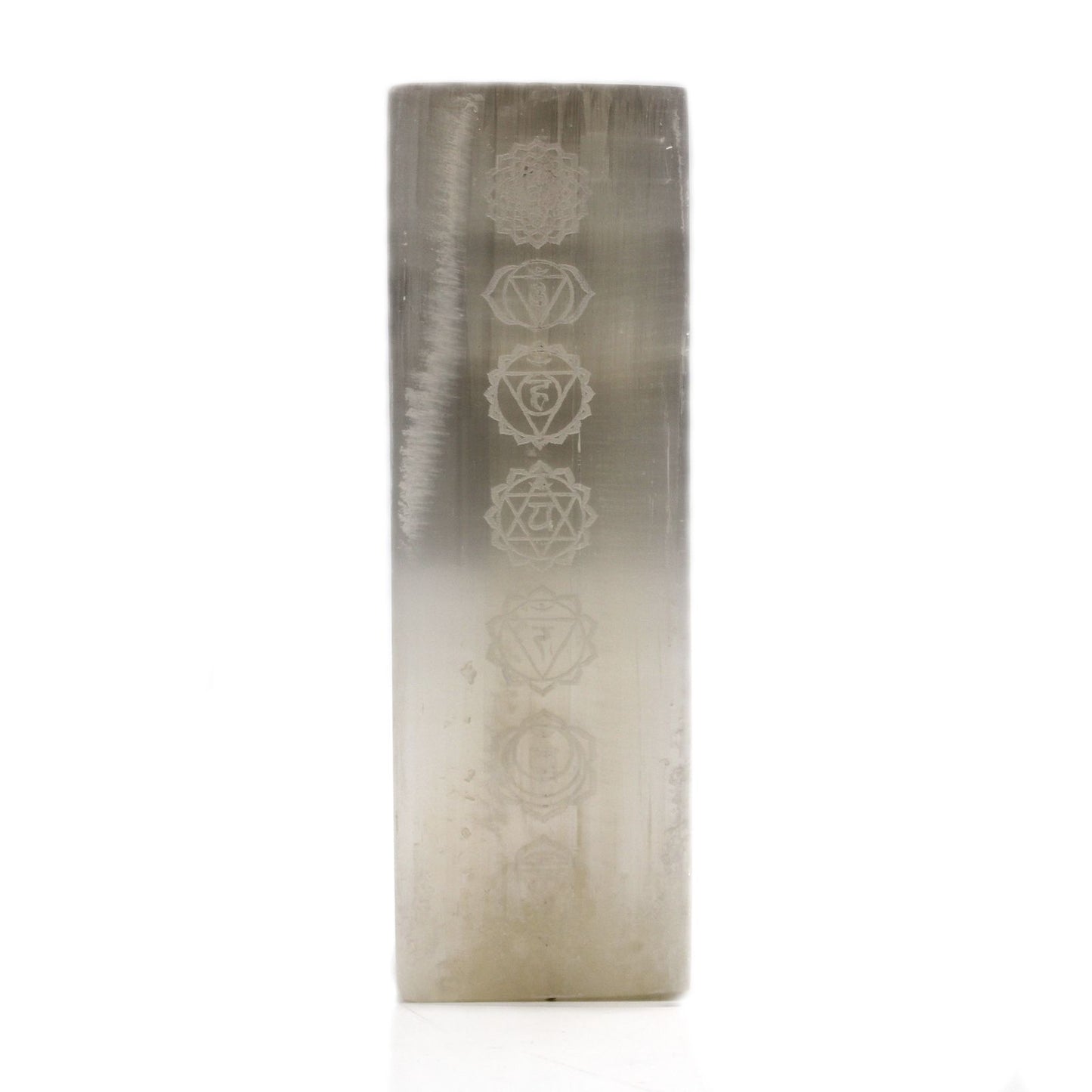 Selenite Block Lamp Chakra