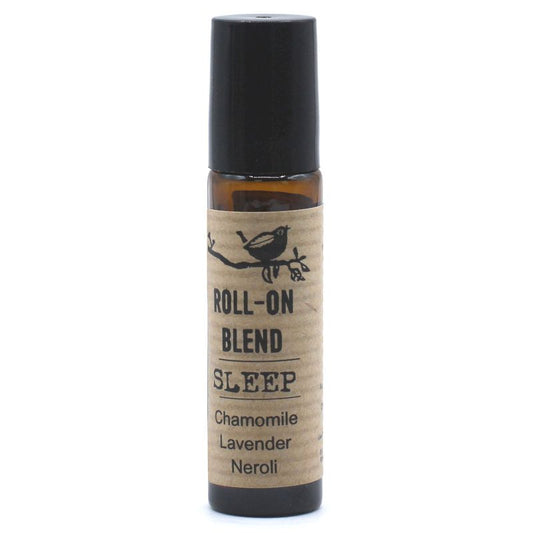 Agnes + Cat Sleep roll-on essential oil blend chamomile lavender neroli calming floral bedtime scent