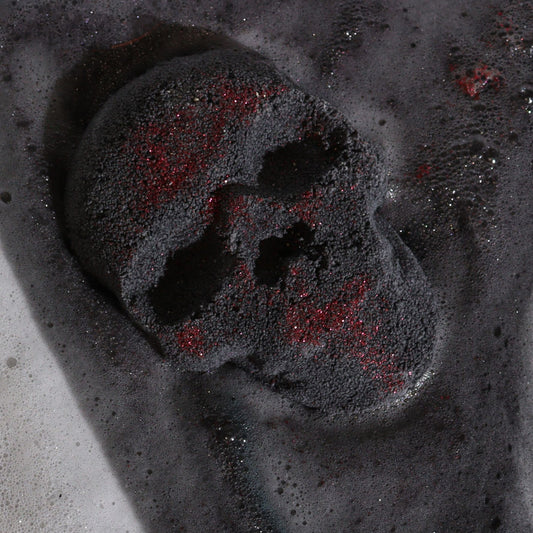 Skull Halloween Bath Bomb 40g gothic novelty bath bomb