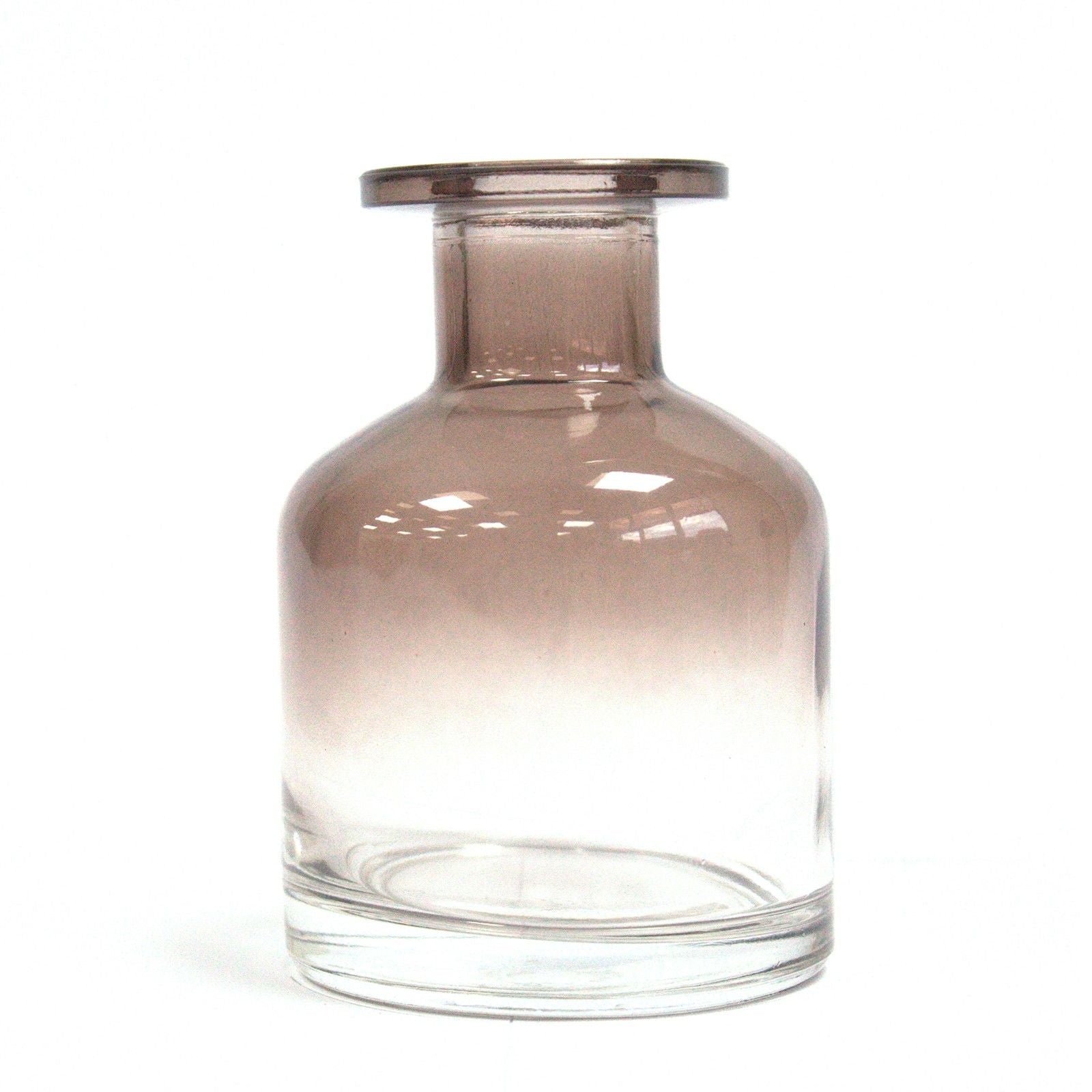 140ml round alchemist charcoal reed diffuser bottle vintage glass for DIY home fragrance