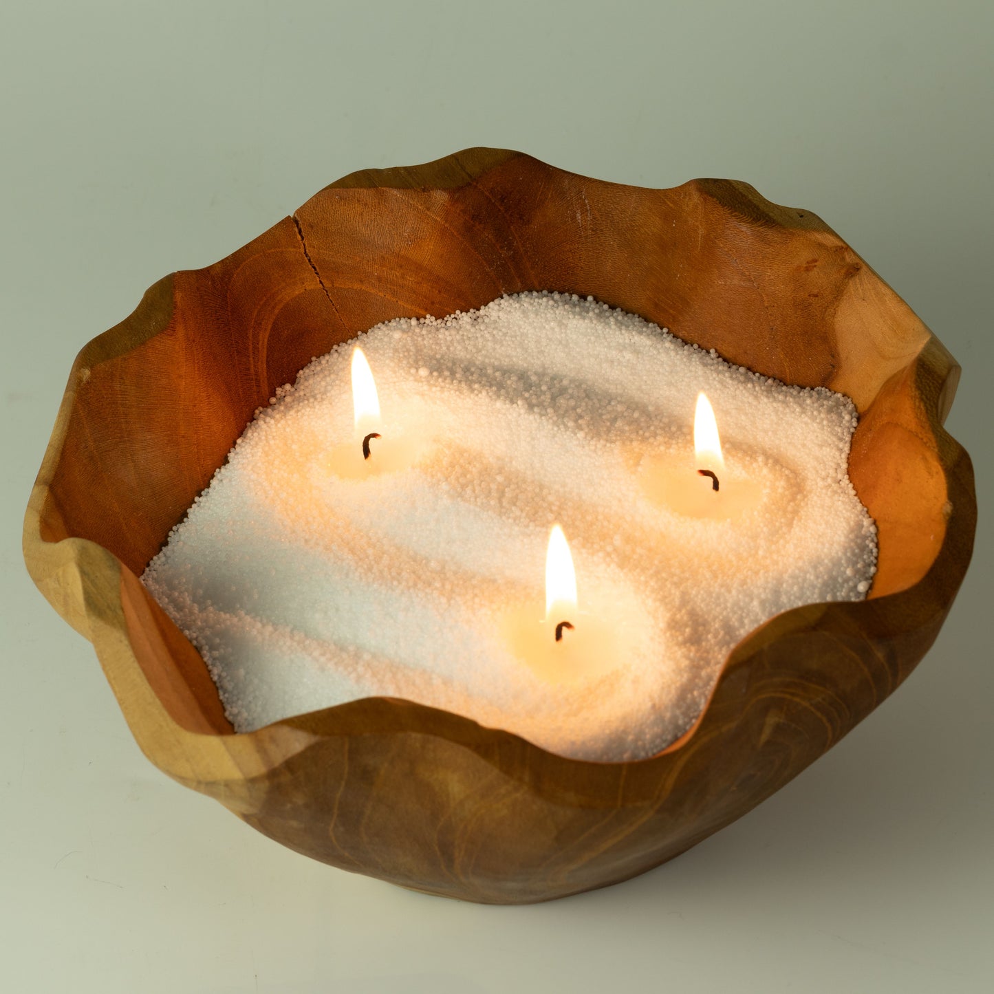 Fragranced Candle Sand - Taupe Orange - Cobalt
