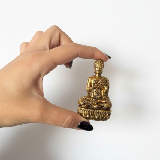 Brass Miniature Gods - Buddha - 76mm