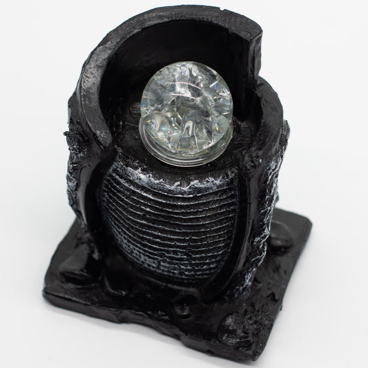Water Pot with Crystal Ball Tabletop Water Feature