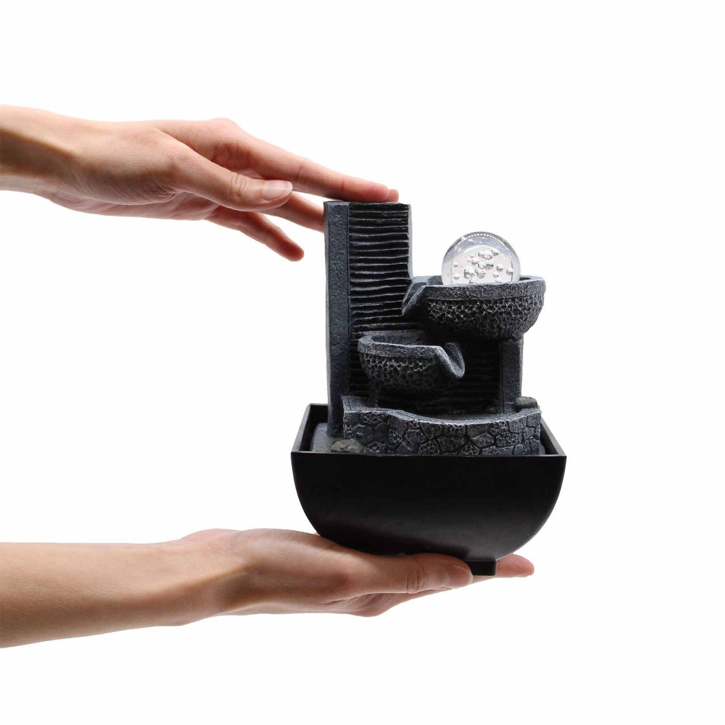 Relaxing Pouring Pots Tabletop Water Feature