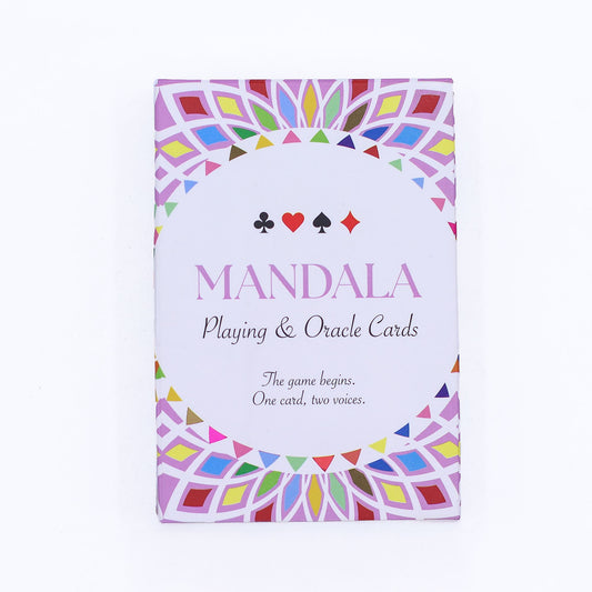 Mandala Playing & Oracle Cards – Kaleidoscope Symmetry