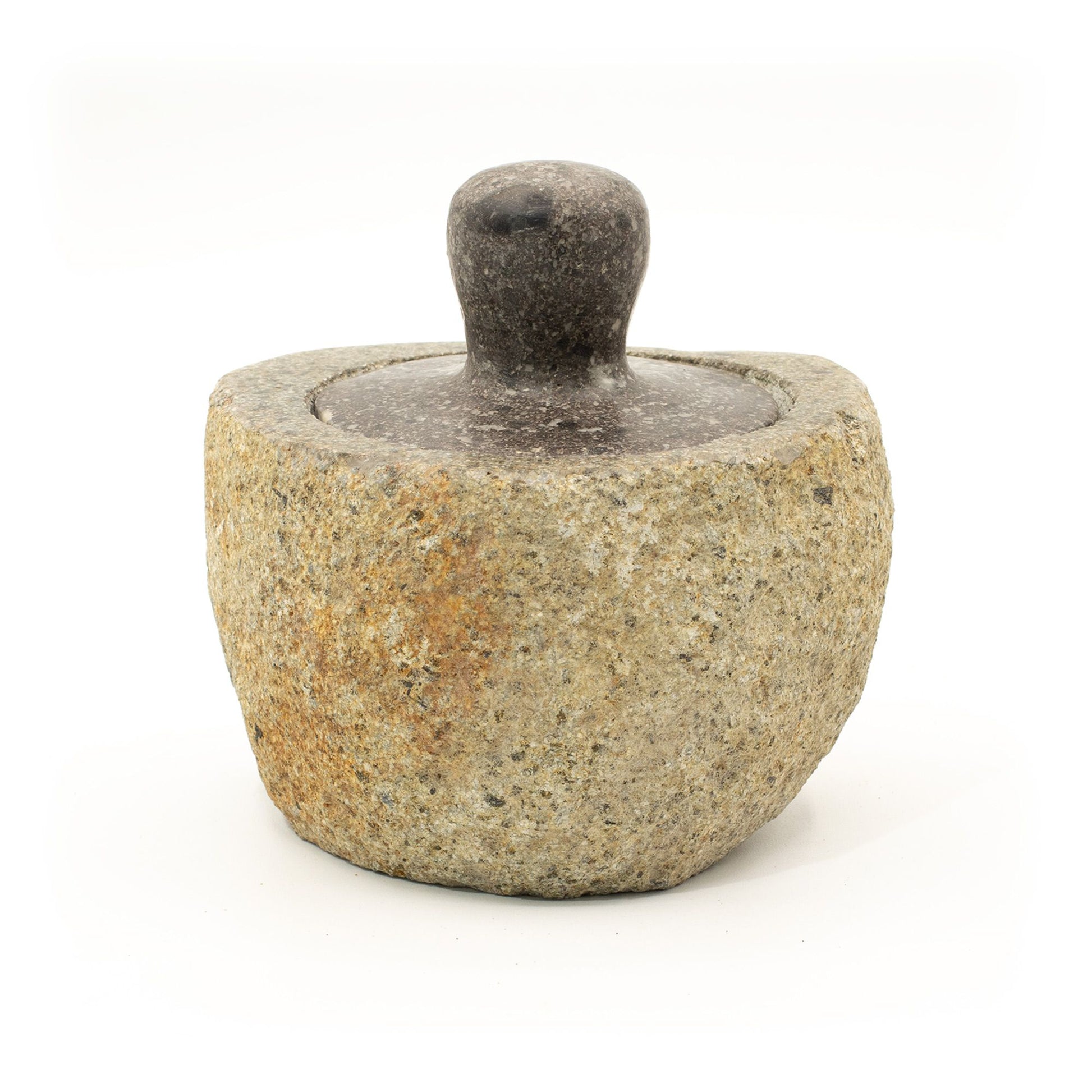 Natural riverstone grounding pot medium for energy stabilisation and meditation