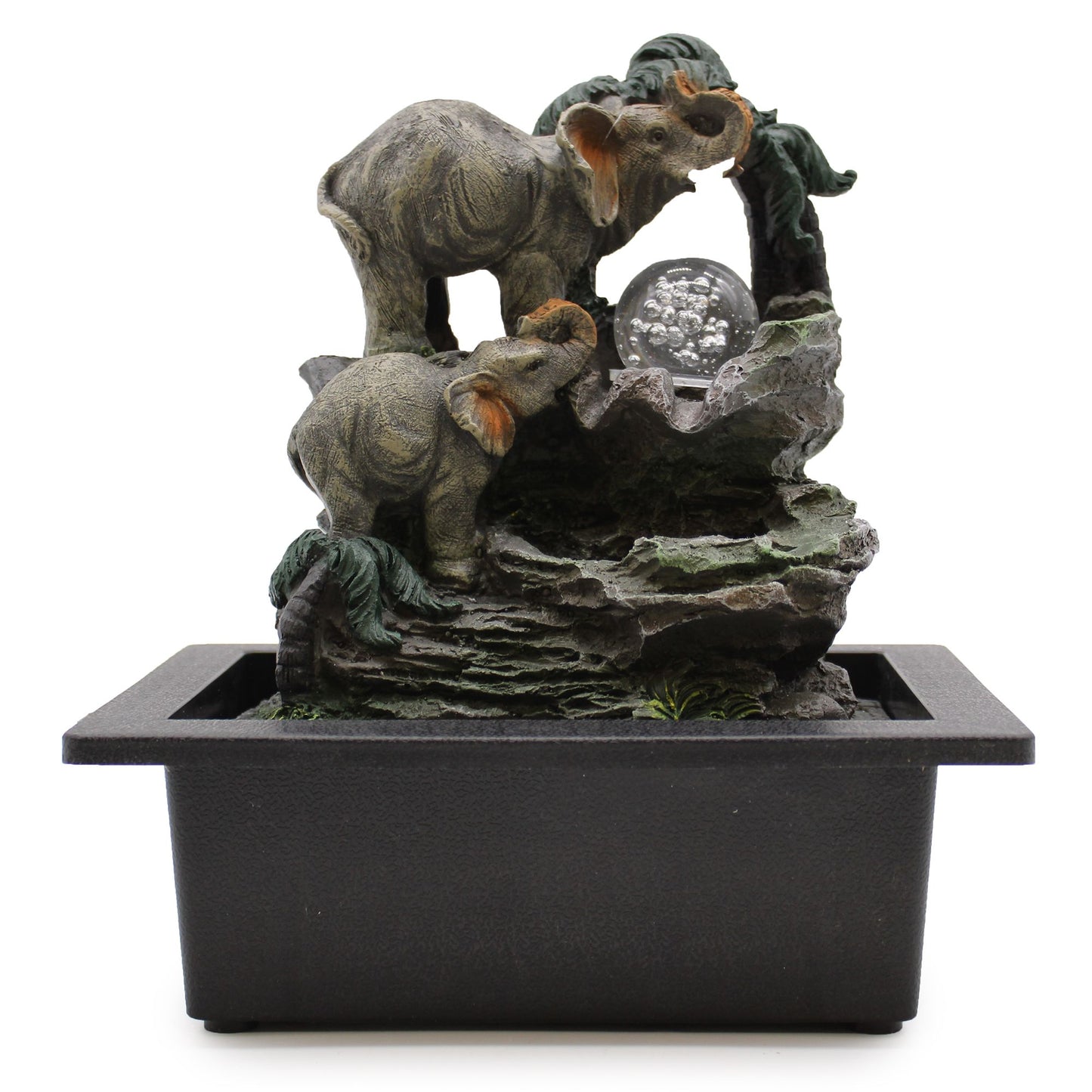 Elephant Family Tabletop Water Feature