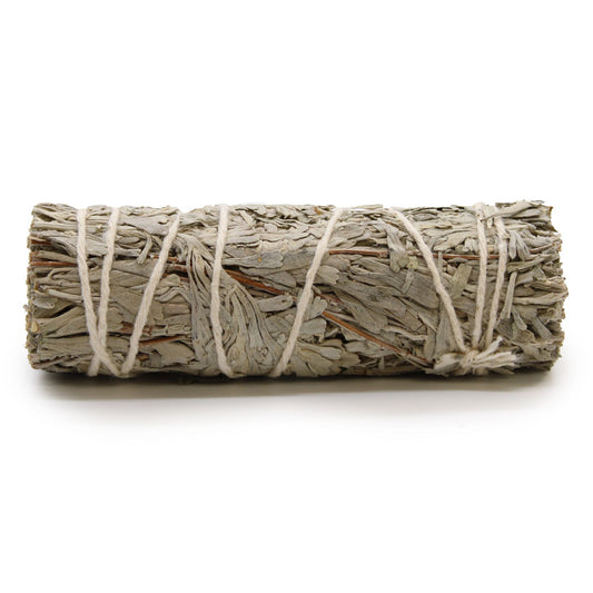 Smudge Stick – Blue Sage 10cm natural herbal bundle for smoke cleansing, calm, energetic refresh, ritual ambience and spiritual focus