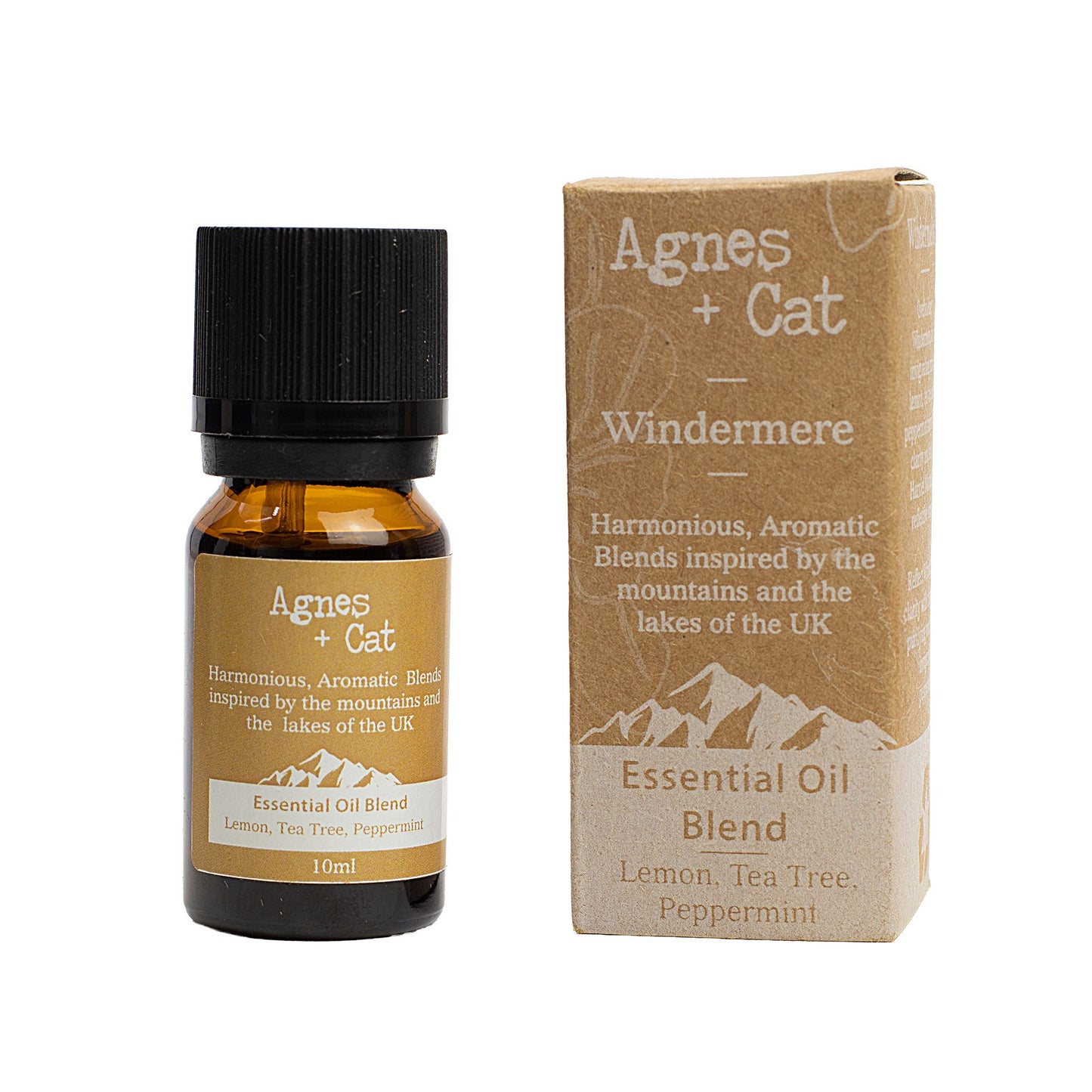 Agnes + Cat Windermere essential oil blend lemon tea tree peppermint fresh clean cooling energising scent