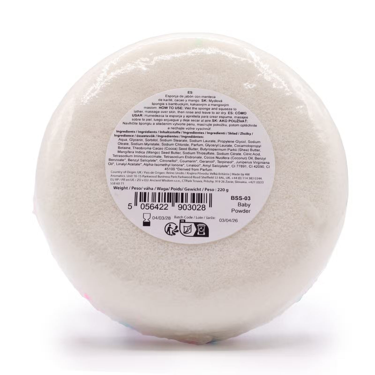Butter Bubble Soap - Baby Powder