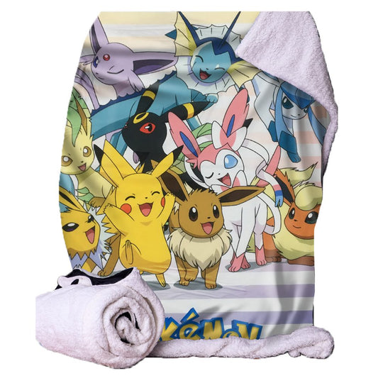 Pokemon Eevee Evolutions Throw 100*150cm