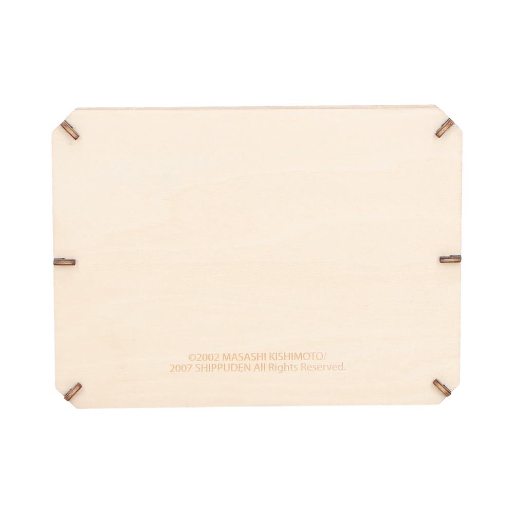 Naruto Hokage Wooden Theatre - Rear showing plain wooden backing