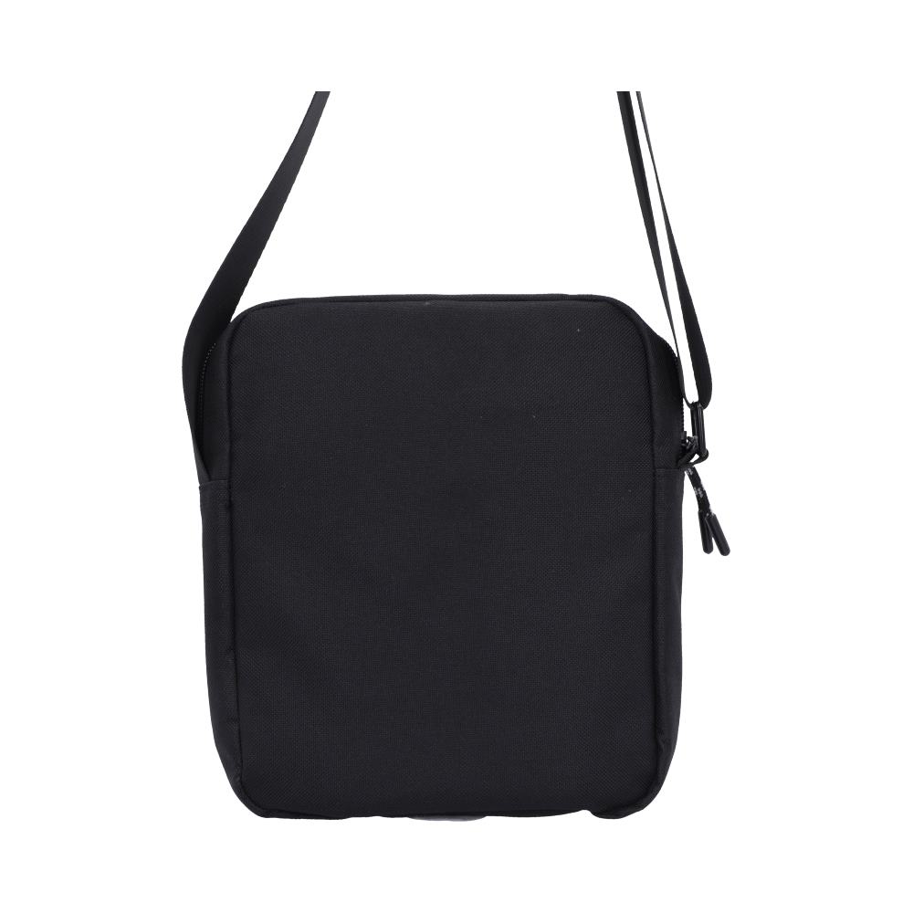 Dragon Ball Z Super Saiyan Goku Crossbody Bag Black - Rear view of plain black bag and strap