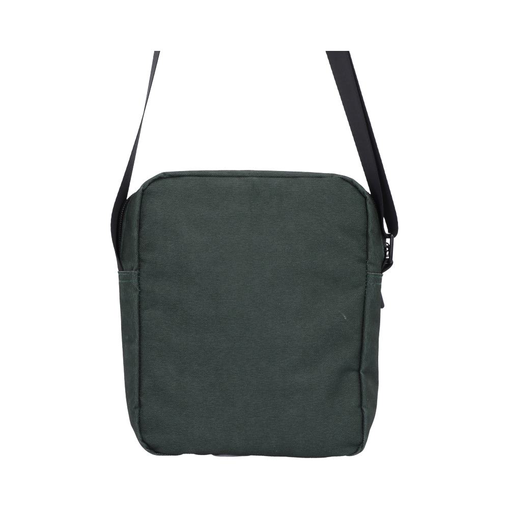 Dragon Ball Z Shenron Crossbody Bag - Rear view of plain deep green bag