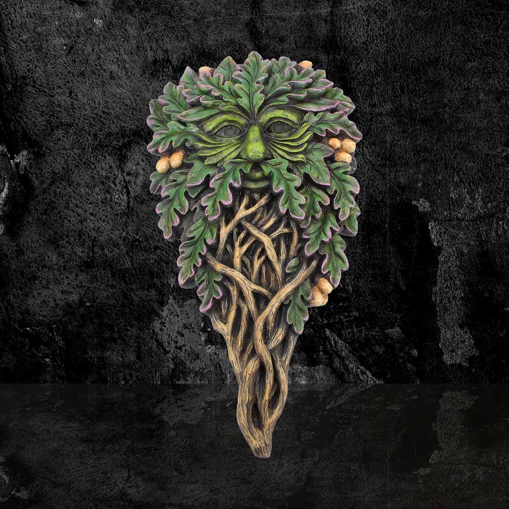 All Seeing Oak  Tree Spirit Wall Plaque