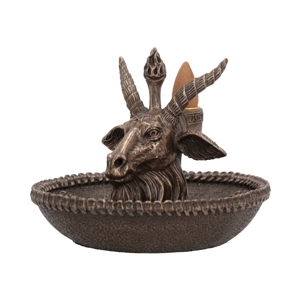 Baphomets Wealth Backflow Incense Burner 13cm