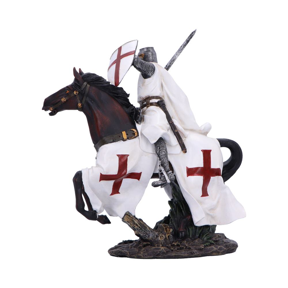 Take to Your Steed Templar Knight On Horseback
