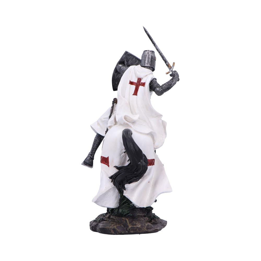 Take to Your Steed Templar Knight On Horseback