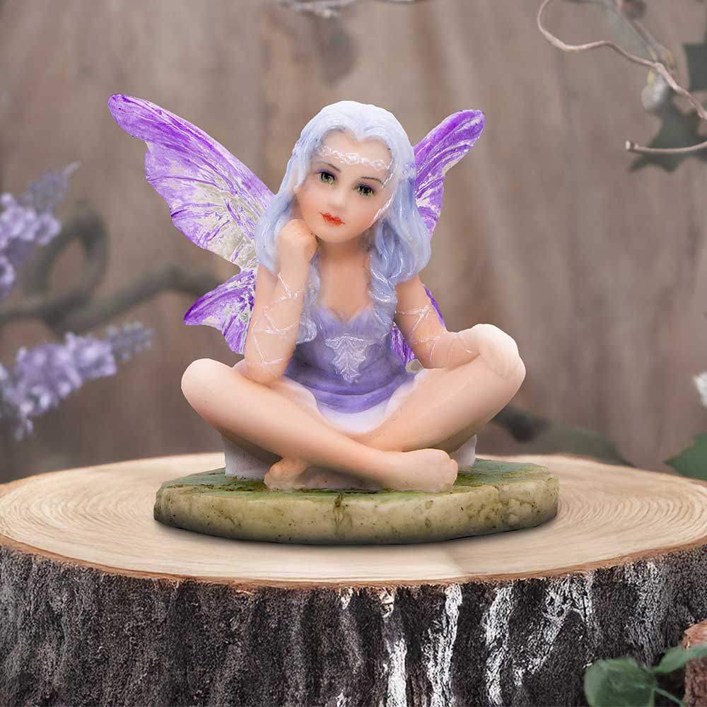 Lila Lavender Fairy Figurine