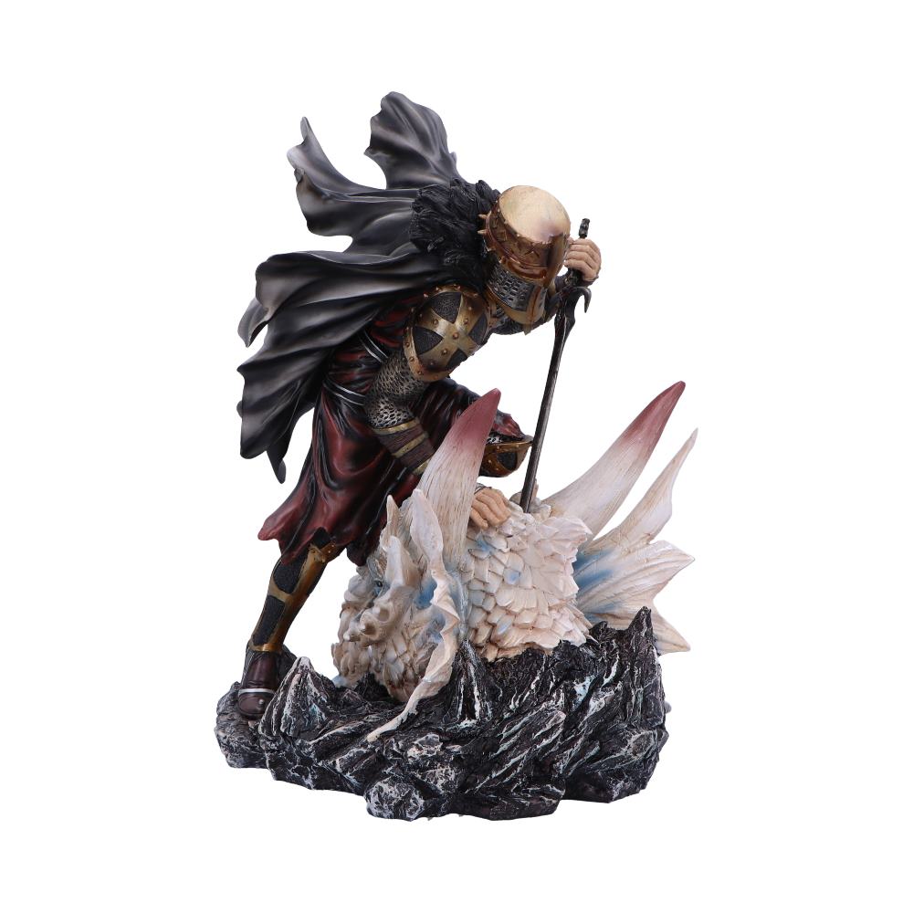 The Price of Valour Dragon And Knight Figurine