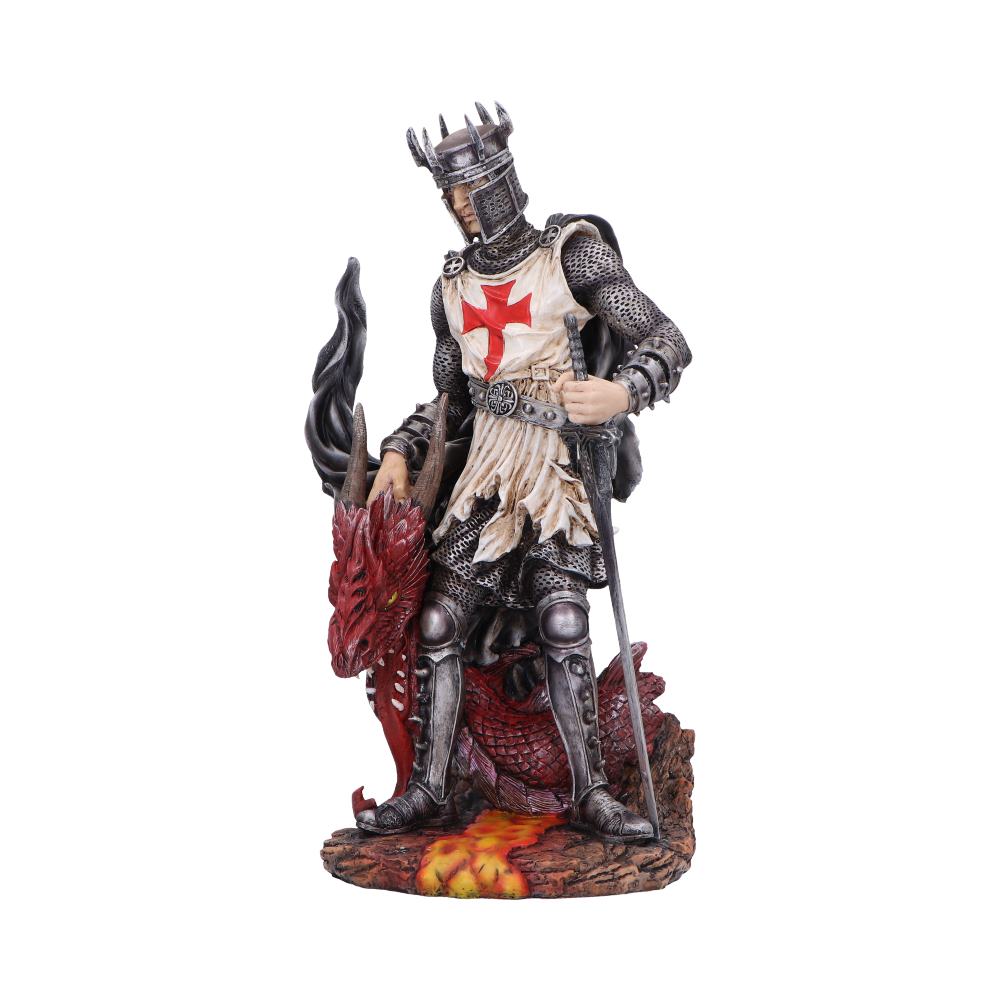 Cinders of Glory Dragon And Knight Figurine