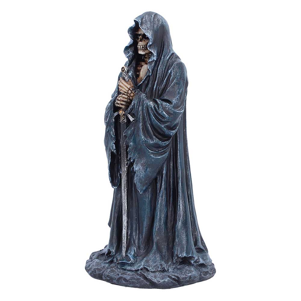 Reaper’s Oath Gothic Figurine - Angle of clasped hands and sword blade