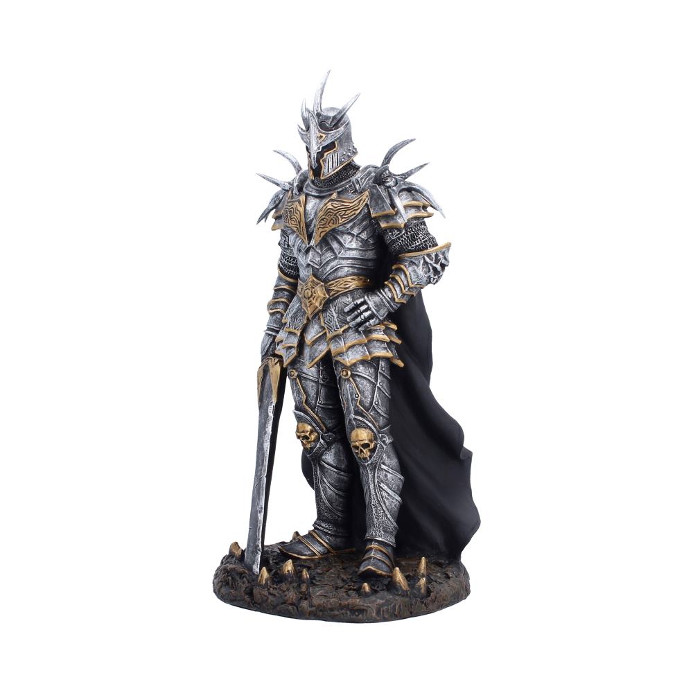 Underworld Warrior Dark Fantasy Figurine - Angle of large sword and decorated armour