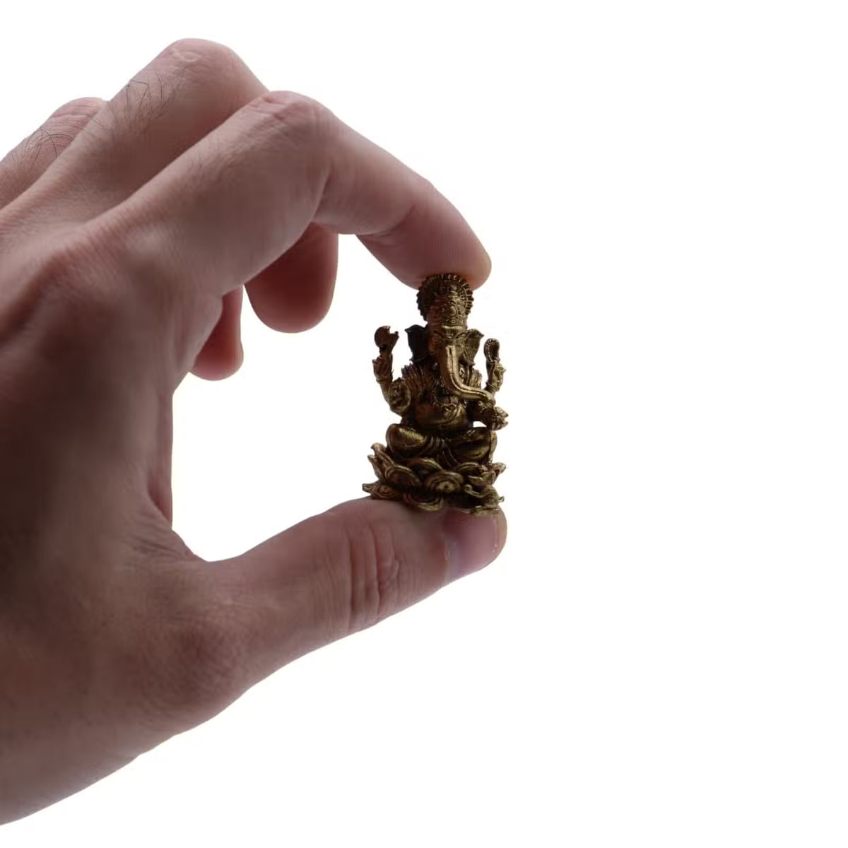 Brass Miniature Gods - Ganesha - 37mm