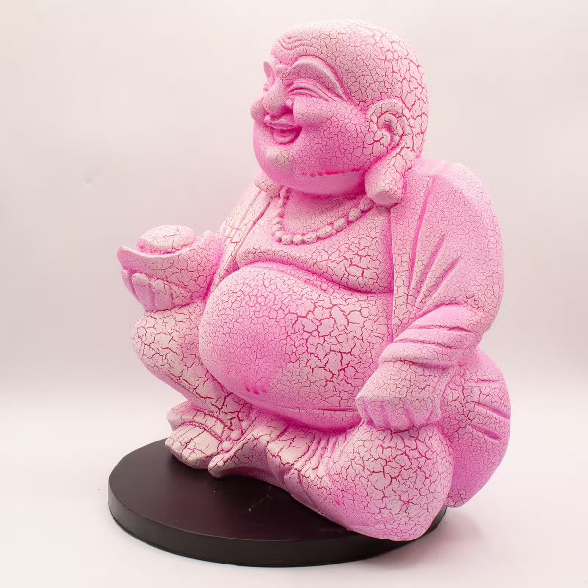 Laughing Buddha Lamp Dragonfruit - Round Stand
