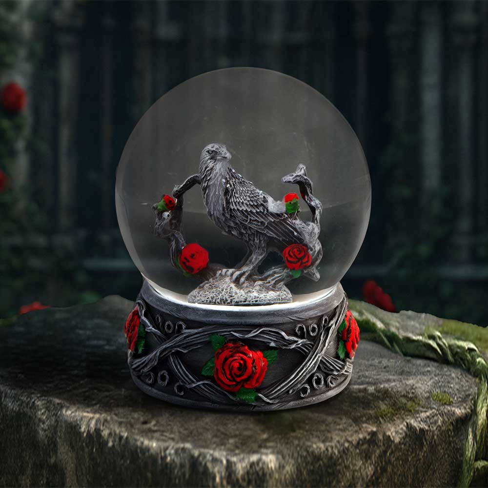 Twilight Bloom Snow Globe