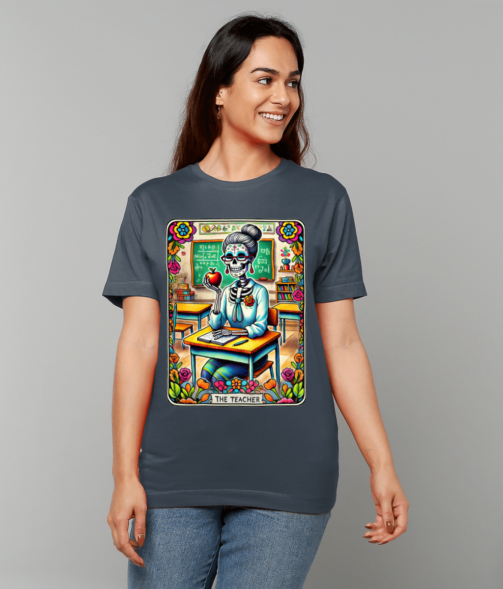 The Teacher T-Shirt – inspirational graphic tee celebrating teachers and learning